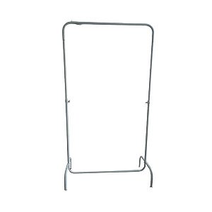 Arara Cabideiro Simples de Chão Branca - 1 Metro