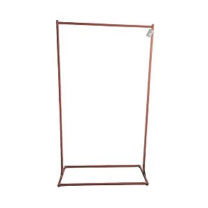 Arara Quadrada / Industrial Rose Gold 100cm x 174cm - Tubo Reforçado