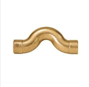 Curva Latão 736 sem anel 22mm transposição