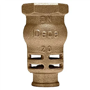 Válvula de Fundo 2.1/2” BSP para Poço Modelo 551 DV Metal – Deca - 000.551.212.01