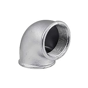 Cotovelo 90° BSP 1.1/2" x 1" Galv Tupy
