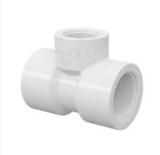 Tê de Redução com Rosca PVC 1" x 3/4" – Tigre