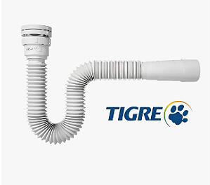 Sifão Flex Vertical 1.1/2" x 40mm Branco