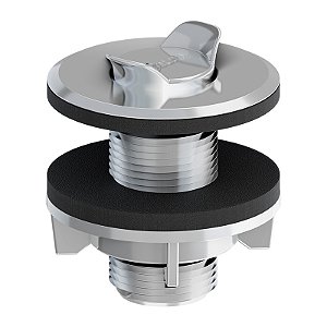 Válvula com Inox para Lavatório com e sem Ladrão 7/8"  - 2691690 - Tigre