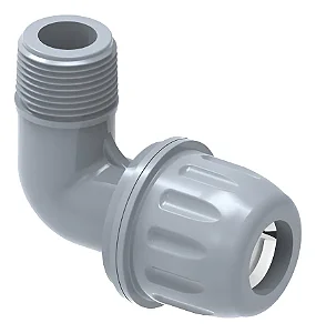 Joelho Adaptador de Compressão 20mm x 3/4 Tigre