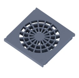 Grelha de Piso Quadrada – Tigre