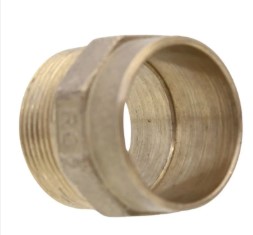 Conector Macho de Latão 22x1mm