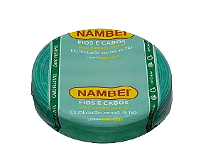Cabo Flex 750V 1,00 mm Verde – Nambei