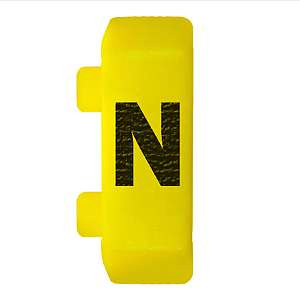 Anilha de Identificação HG/0 Letra "N" – Embalagem PFL – HellermannTyton