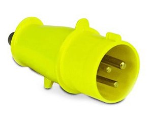 PLUG 2P+T 16A 110/130V 4H AMARELO NEWKON N-3074 STECK