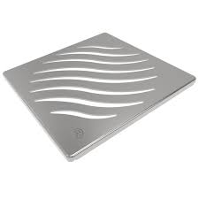 Grelha de Alumínio Quadrada Inox 150mm – Tigre (27471367)