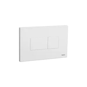 Acabamento Quadrado para Caixa de Descarga Duo Pneumático Hydra Branco Deca 4900.E.HQD.DUO.BR