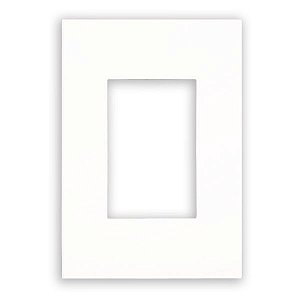 PLACA 4X2 1+1 POSTO QUADRADO 582564B ARTEOR BRANCA LEGRAND