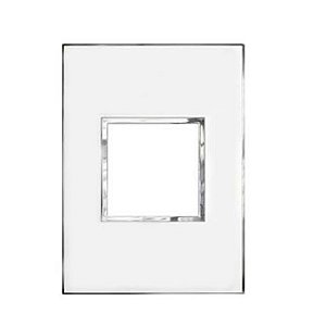 PLACA ARTEOR 4X2 2 POSTOS WHITE MIRROR  PIAL LEGRAND