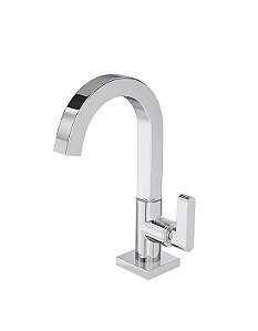 Torneira para Lavatório de Mesa Bica Alta Soul 1198 C38 Cromada – Deca
