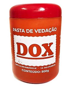 PASTA PARA VEDAÇÃO 500G DOX