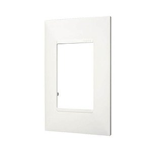 PLACA 4X2 2 POSTO BRANCO 618502BC PIALPLUS + LEGRAND