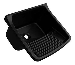 TANQUE PLÁSTICO 47 X 43CM COM 22L TQ0/SC*PR1 PRETO ASTRA