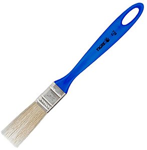 TRINCHA MÉDIA FILAMENTO SINTÉTICO BRANCO 728 3/4" - PINCÉIS TIGRE