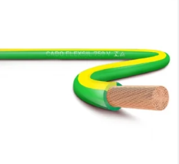 Cabo Flex 750V 4,00 mm Verde/Amarelo MDI