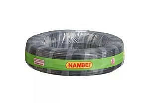 CABO FLEX 750V 2,50MM ROLO COM 100 METROS PRETO 1132700060 NAMBEI