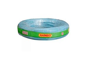 CABO FLEX 750V 4 MM ROLO COM 100 METROS AZUL 11328200040  NAMBEI