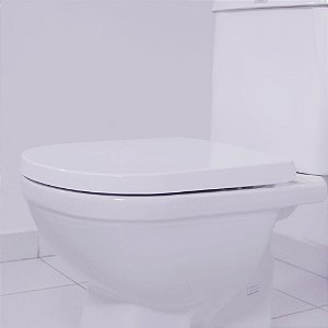 ASSENTO SANITÁRIO SOFT CLOSE BRANCO VTFE17SC TUPAN