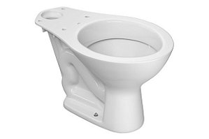 BACIA PARA CAIXA ACOPLADA P.515.17 BRANCO VOGUE PLUS CONFORTO DECA -  Soedral - Materiais Elétricos e Hidráulicos