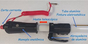 Haste de aceleração para motor Toyama 2.6 HP