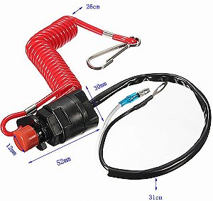 Botão corta motor de popa universal