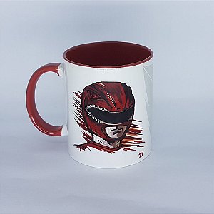 Caneca Power Ranger Vermelho