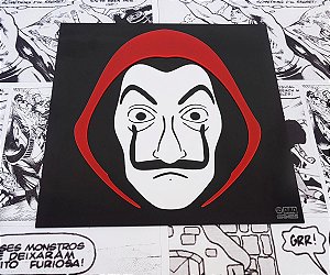 Quadro 3D La Casa de Papel