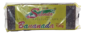 DOCE BANANADA 130G - SABORITA