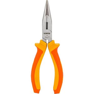 Alicate Bico Meia Cana 6" Reto Emborrachado CR-V Sata