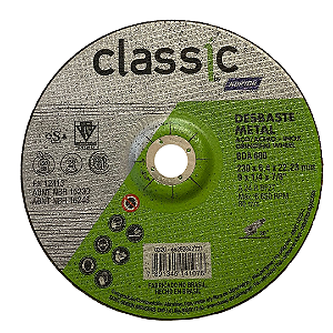 Disco de Desbaste 9" X 6.4 X 22.23 BDA 600 Classic Norton
