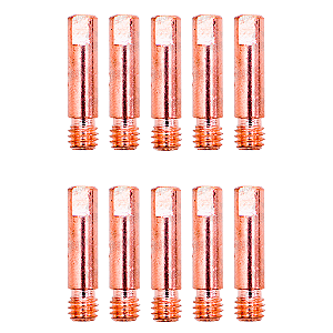 Bico de Contato M6 - 1,00mm x 25mm (10 Unidades)