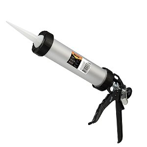 Aplicador De Silicone Tubular 9" 400ML Alumínio Sparta