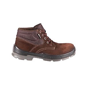 Botina Nobuck Dubai Café Bico PVC Bidensidade Bracol