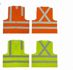 Colete Refletivo Laranja CG 04 1B Carbografite
