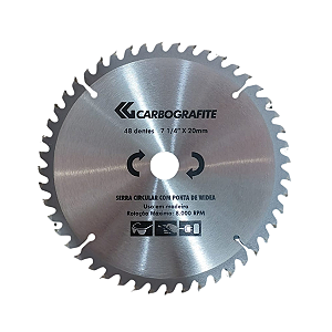 Serra Circular Widea 24D 7.1/4" X 20mm Carbografite
