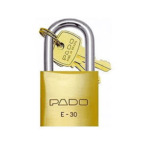 Cadeado Latão E-30mm Pado