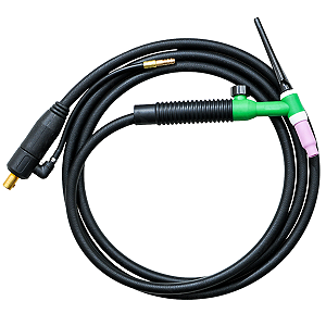 Tocha TIG 26V Corpo Flexível Com Registro Engate 12,80mm