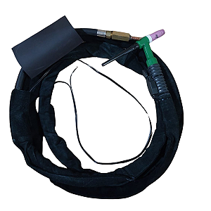 Tocha TIG Weld 26 Corpo Rígido Com Gatilho Convencional Sumig