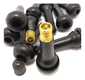 Kit Bico Válvula Para Pneu Sem Câmara 49mm 10 Unidades Steels