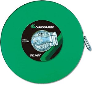 Trena 30m Fibra Fechada FG3001 Carbografite