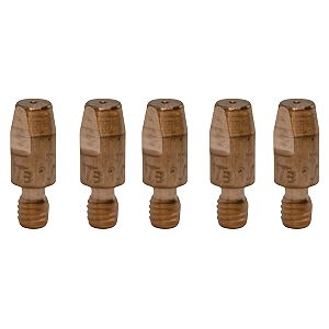 Bico de Contato M6 1,00mm x 22mm 5 Unidaddes TBI Esab