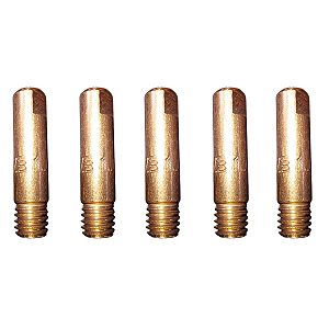 Bico de Contato M6 1,00mm x 25mm 5 Unidades TBI Esab