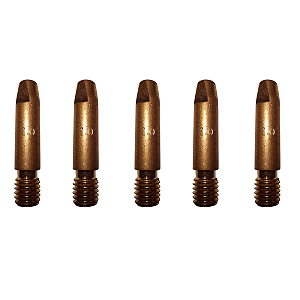 Bico de Contato M8 1,00mm x 38mm (MA032) 5 Unidades Oximig