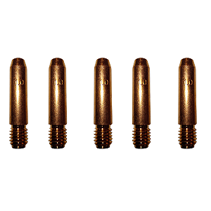 Bico de Contato M8 1,00mm x 38m (MA032S) 5 Unidades Oximig