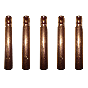 Bico de Contato M8 1,00mm x 55mm (MA052S) 5 Unidades Oximig